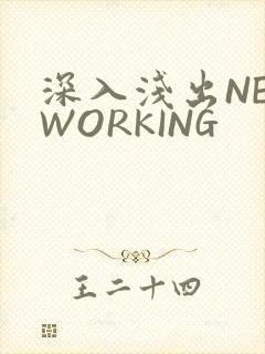 深入浅出NETWORKING