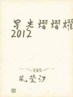 星光熠熠耀保良2012
