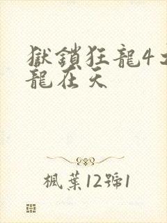 狱锁狂龙4之飞龙在天