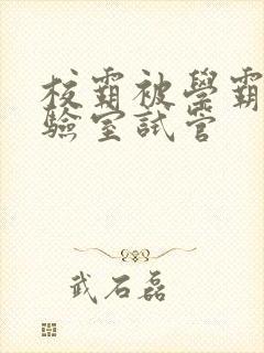 校霸被学霸压实验室试管