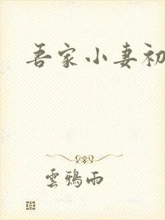 吾家小妻初养成