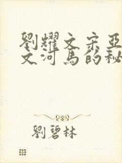 刘耀文宋亚轩车文河马的秘密河润滑油