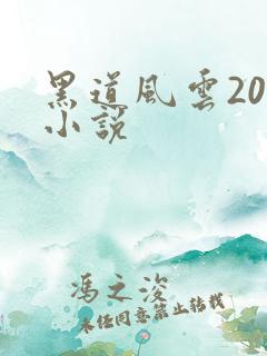 黑道风云20年小说