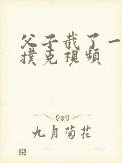 父子截了一段打扑克视频