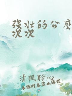 强壮的公么让我次次