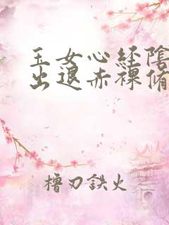 玉女心经阴进阳出退赤裸修行