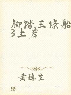 脚踏三条船1v3上岸