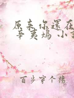 原来你还在这里 辛夷坞 小说