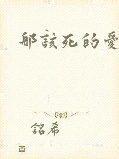 那该死的爱番外