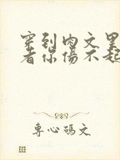 穿到肉文里的作者你伤不起