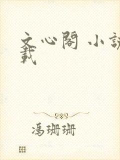 文心阁 小说连载