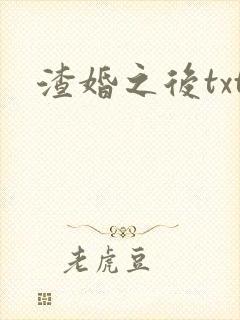 渣婚之后txt