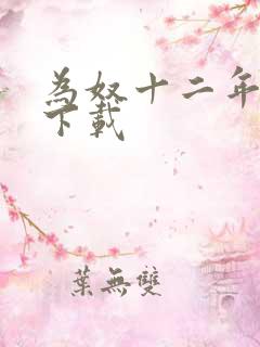 为奴十二年迅雷下载