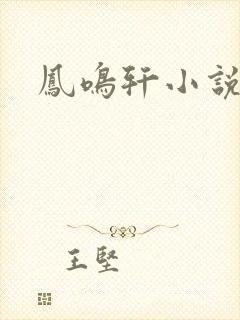 凤鸣轩小说
