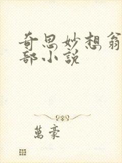 奇思妙想翁的全部小说