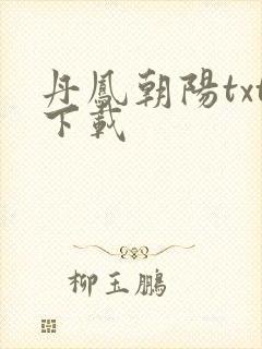 丹凤朝阳txt下载
