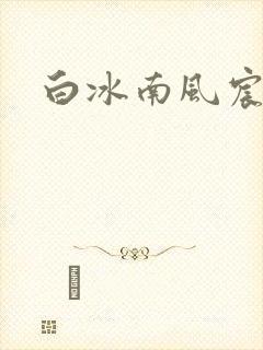 白冰南风宸