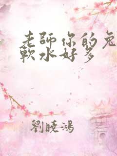 老师你的兔子好软水好多