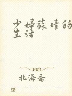 少妇苏晴的性荡生活