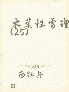 木叶性处理医院(25)