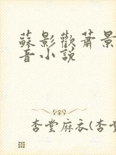 苏影欢萧景渊抖音小说