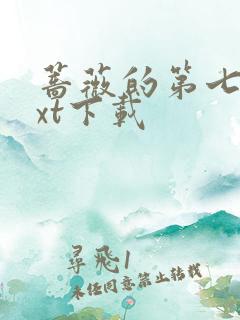 蔷薇的第七夜txt下载