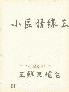 小区情缘王丽萍