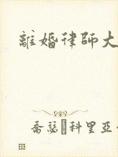 离婚律师大结局