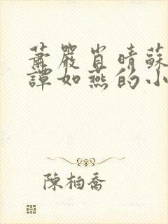 萧严肖晴苏雨溪谭如燕的小说