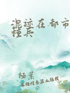 混迹在都市的特种兵