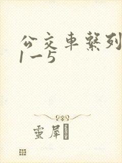 公交车系列合集1一5