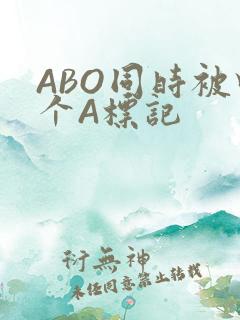 ABO同时被四个A标记