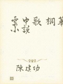 云中歌 桐华 小说