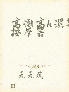 高潮高h湿各种按摩器