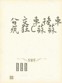 公交车后车座的疯狂C苏苏