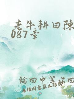 老牛耕田陈雪1087章