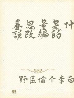 眷思量是什么小说改编的