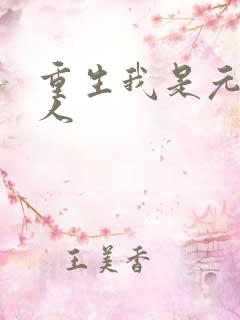 重生我是元帅夫人