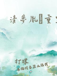 清梦胤礽重生