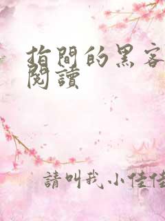 指间的黑客全文阅读