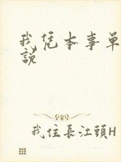 我凭本事单身小说