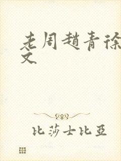 老周赵青徐娅全文