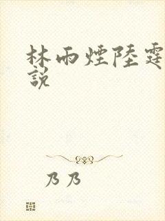 林雨烟陆霆琛小说