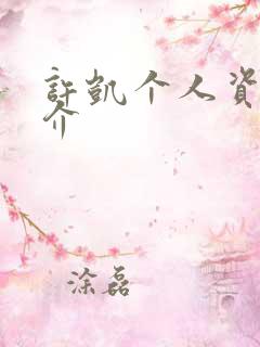 许凯个人资料简介