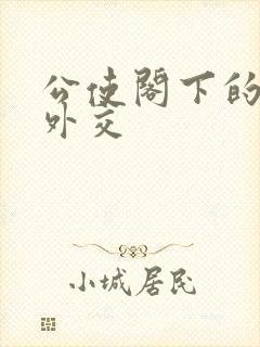 公使阁下的秘密外交