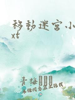 移动迷宫小说txt