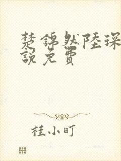 楚锦然陆琛年小说免费