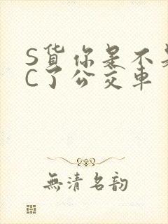 S货你是不是欠C了公交车