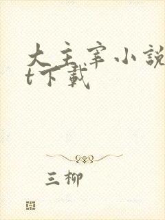 大主宰小说txt下载