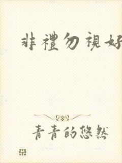 非礼勿视好看吗
